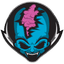 Tainted Minds Blue logo